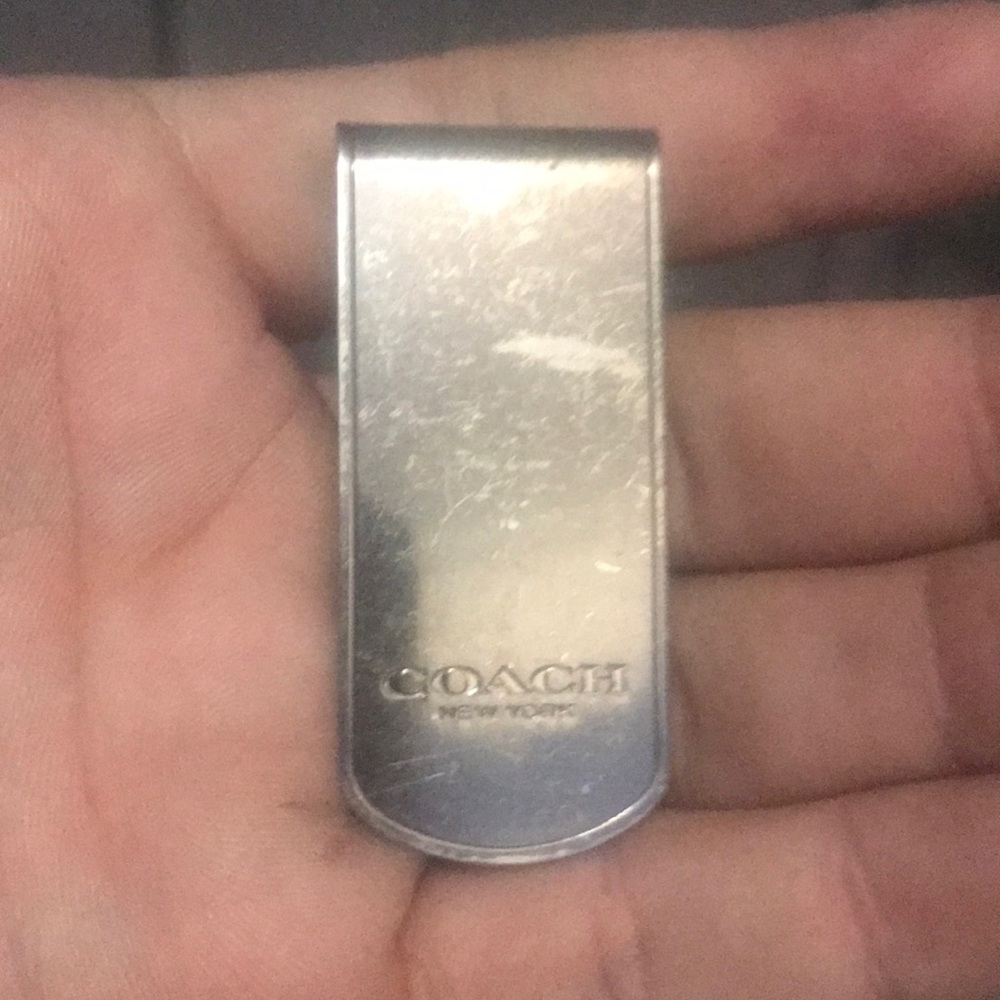Coach money clip